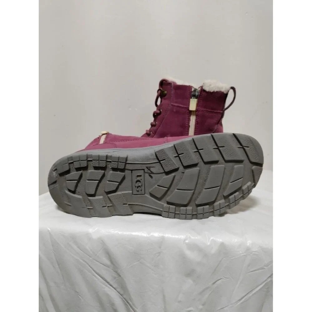 Ugg Bougainvillea Leggero Leather Boot - Kids Boots 4 - Picture 8 of 10